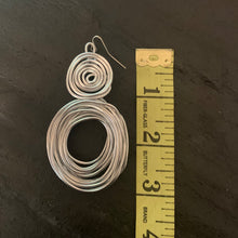 Load image into Gallery viewer, #E5B Large Aluminum Double Hoops