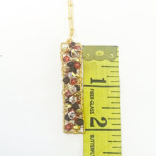 Load image into Gallery viewer, #P1 Elongated Crystal Pendant