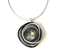 Load image into Gallery viewer, Black Crystal Necklace
