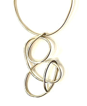 Load image into Gallery viewer, #N9 U Swirly Aluminum Necklace
